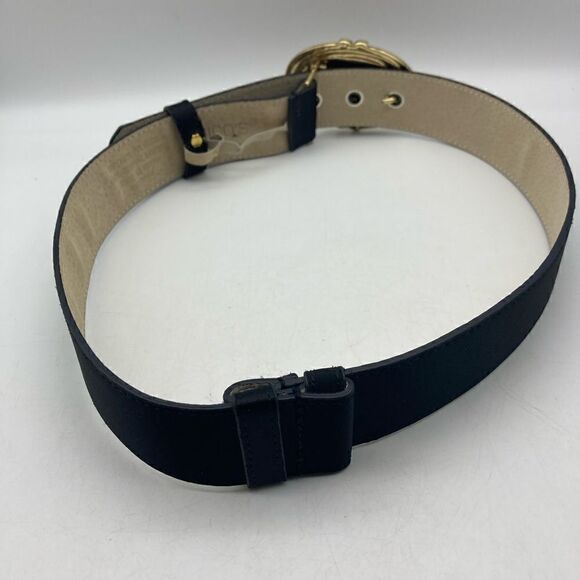 Chico’s Women’s Satin:Leather Belt Size S/M L 35” - Picture 4 of 9